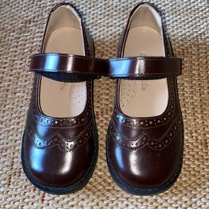 Elephantito Brown Dress Shoes for Kids